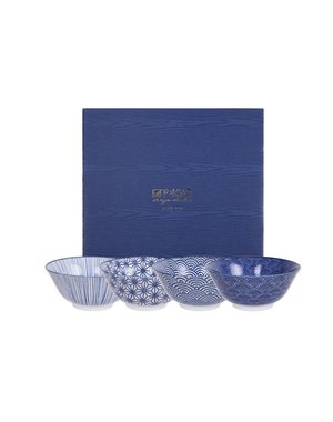 Tokyo Design Tokyo Design Kommen Nippon Blue | Set 4 - Groot