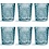 Libbey Libbey Hobstar Glas | Blauw - 6 stuks
