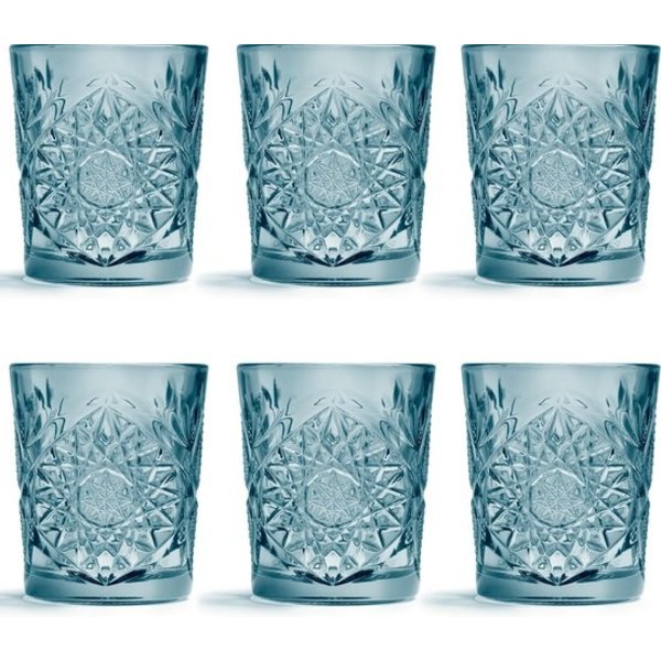 Libbey Libbey Hobstar Glas | Blauw - 6 stuks