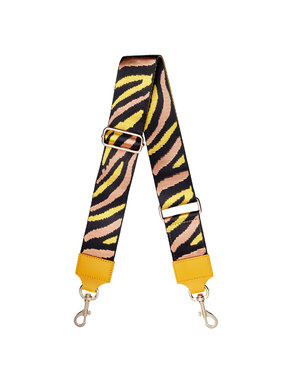 Yehwang Schoudertas band - Bag strap - Zebra | Geel