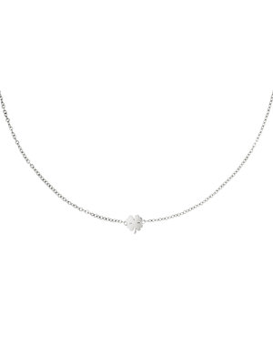 Yehwang Ketting Klavertje | Zilver