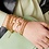 Yehwang Armband Twisted Chain | Goud