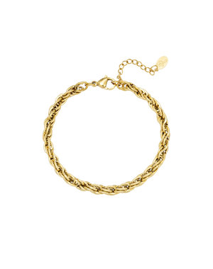 Yehwang Armband Twisted Chain | Goud