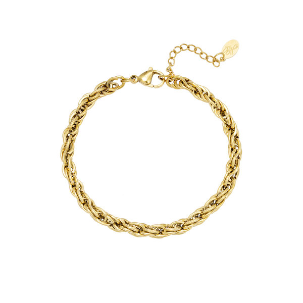 Yehwang Armband Twisted Chain | Goud
