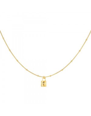 Yehwang Ketting Closed Lock | Goud