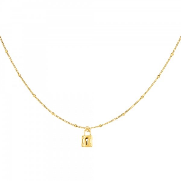 Yehwang Ketting Closed Lock | Goud