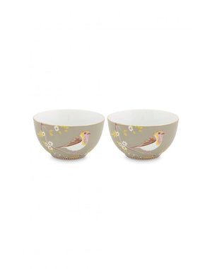 PIP Studio Kommen set Bird | Beige