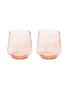 Return to sender for home Waterglazen  Set | Blush