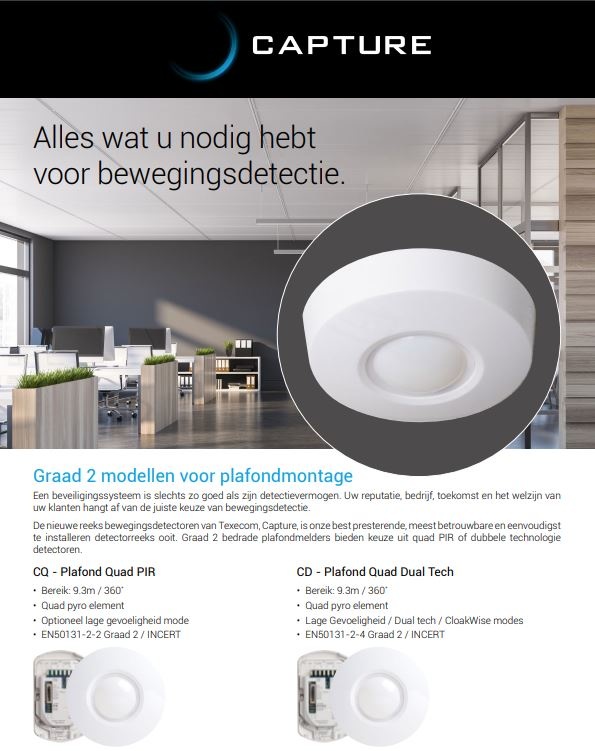 Plafond PIR