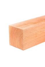 Douglas paal 92x92mm Geschaafd