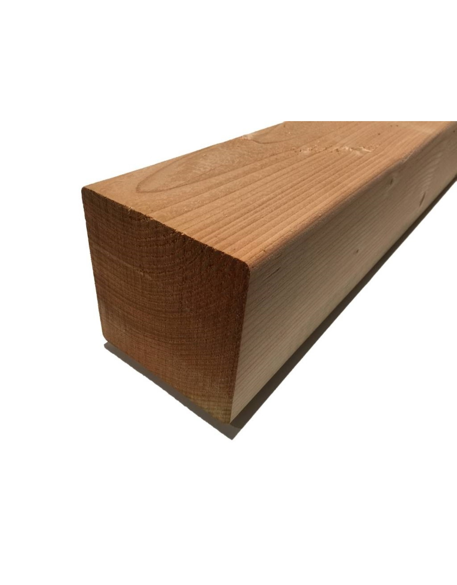 Douglas paal 191x191mm Geschaafd