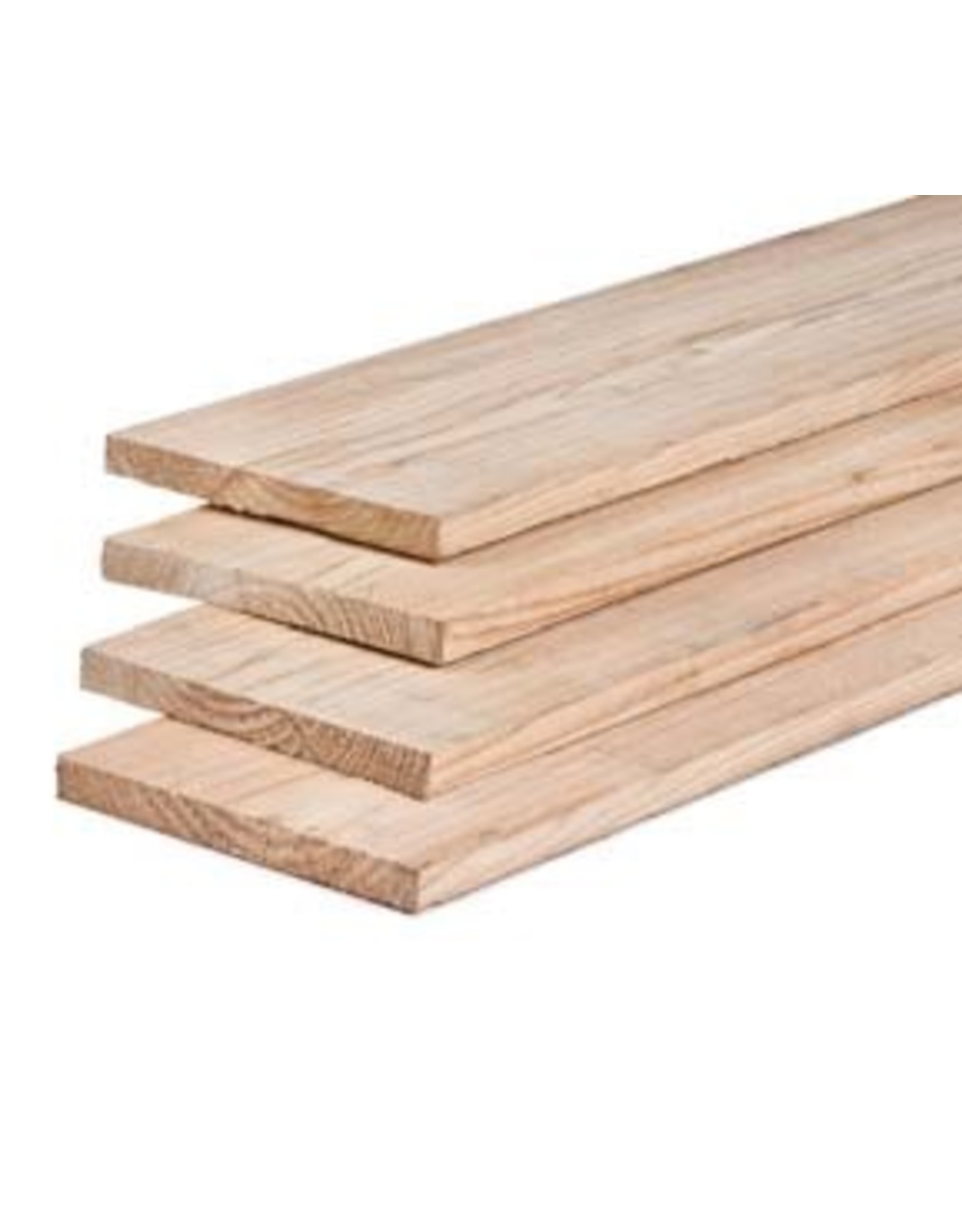 Douglas plank 22x150mm Bezaagd