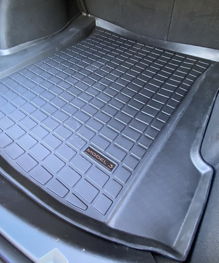 Autoparts Rubberen kofferbak mat Tesla Model 3