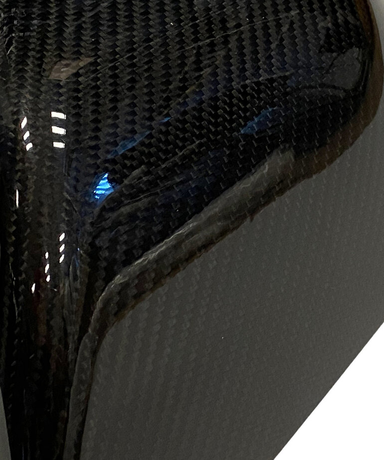 Autoparts Carbon spiegelkappen (glanzend) Tesla