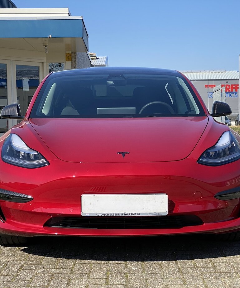 Autoparts Carbon spiegelkappen (glanzend) Tesla