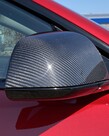 Autoparts Carbon spiegelkappen (glanzend) Tesla