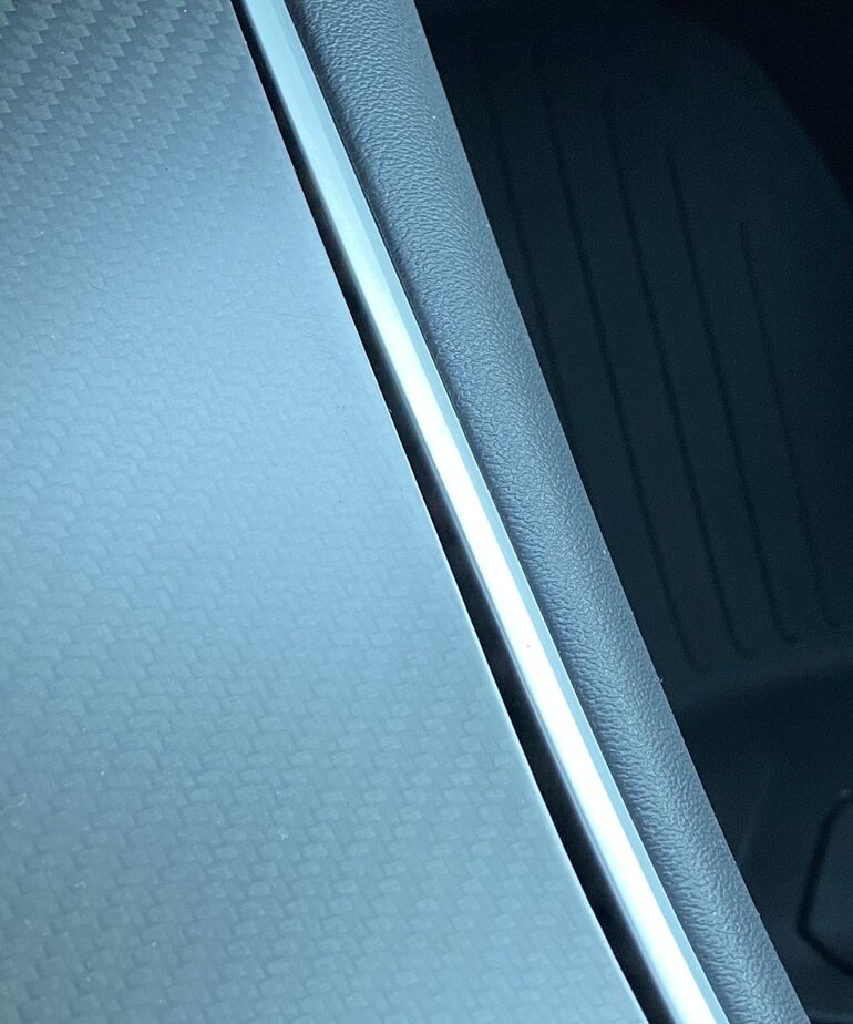 Autoparts 3 delige set Carbon middenconsole (mat)