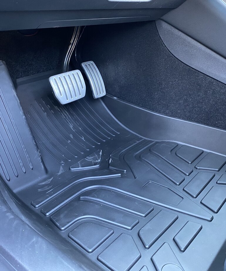 Autoparts 3 delige Set rubberen matten voor Tesla model 3