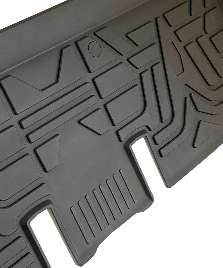 Autoparts 3 delige Set rubberen matten voor Tesla model 3