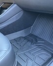 Autoparts 3 delige Set rubberen matten voor Tesla model 3