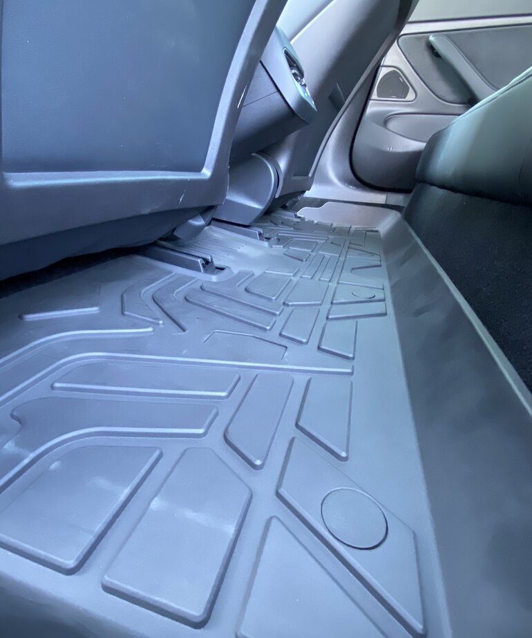 Autoparts 3 delige Set rubberen matten voor Tesla model 3