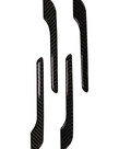 Autoparts 4 delige set deurhendel covers echt carbon