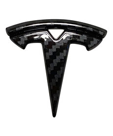 Autoparts TESLA stuurwiel embleem Carbon look