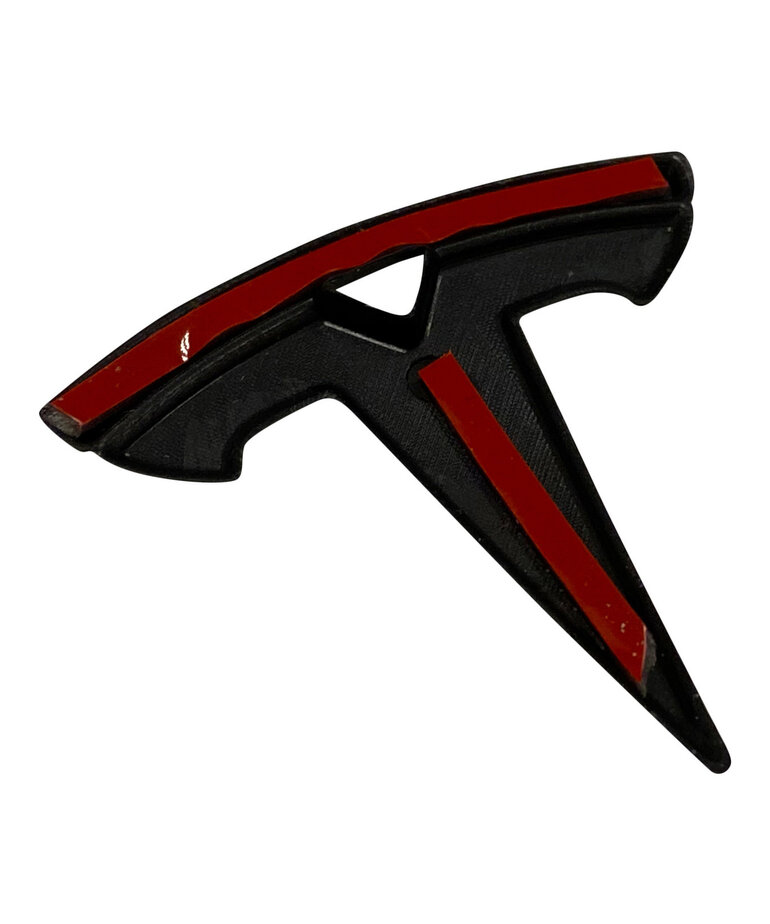 Autoparts Carbonlook stuurwiel logo Model 3