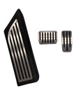 Autoparts 3 delige aluminium pedalenset passend