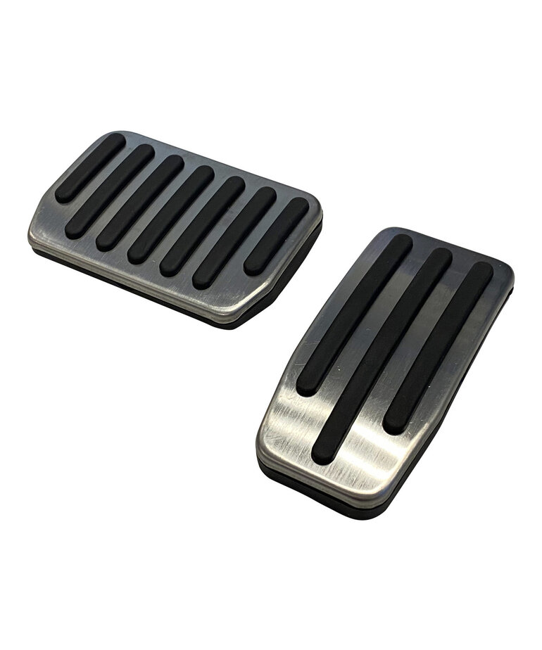 Autoparts 3 delige aluminium pedalenset passend