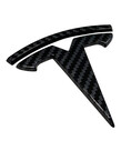 Autoparts TESLA model 3 logo sticker voor motorkap in Carbon look