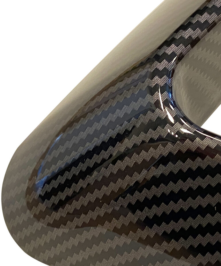 Autoparts 2-delige TESLA Model 3 Bumper canards in Carbon look