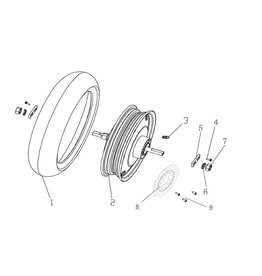 Velocifero E-Tennis - MOTOR 72V 4000W (2)