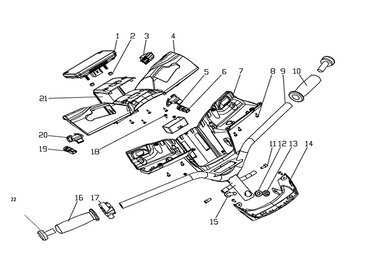 E-Tennis - Handle bar (P10)