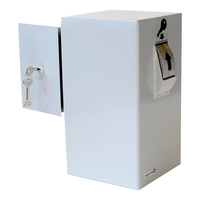 De Raat    De Raat Afstortkluis Key Security Box KSB 102 met dubbelbaard sleutelslot