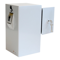 De Raat   De Raat Afstortkluis Key Security Box KSB 103 met dubbelbaard sleutelslot