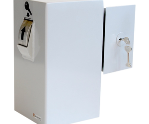 De Raat   De Raat Afstortkluis Key Security Box KSB 103 met dubbelbaard sleutelslot