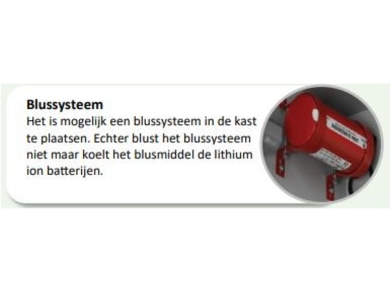 CSF CSF Accukast CSF239Li tbv Lithium-ion accu's Enkeldeurs Hoog