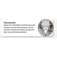 CSF CSF Accukast CSF239Li tbv Lithium-ion accu's Enkeldeurs Hoog