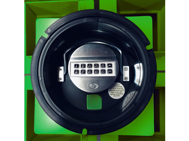 De Raat  De Raat Vloerkluis Terra 1E Elektronisch Slot Rond