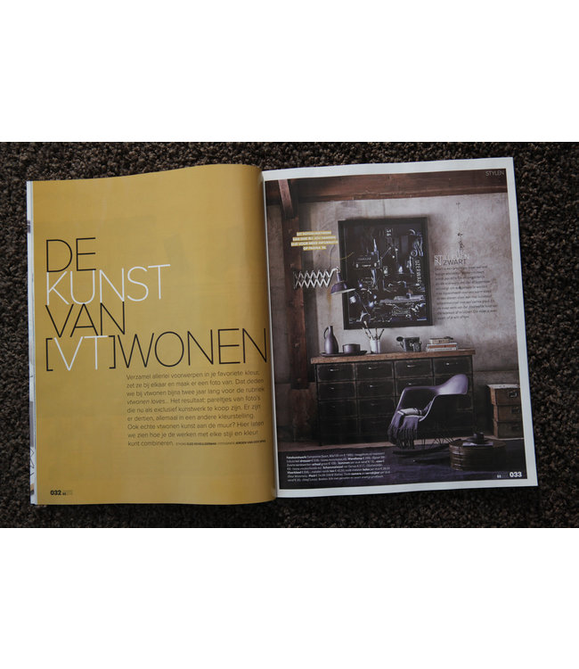 Rootsmann Kommode mit 16 Schubladen | helle Oberseite