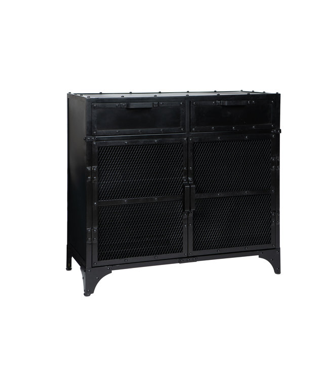 Rootsmann Flurschrank Metall 2.0 | Schwarz