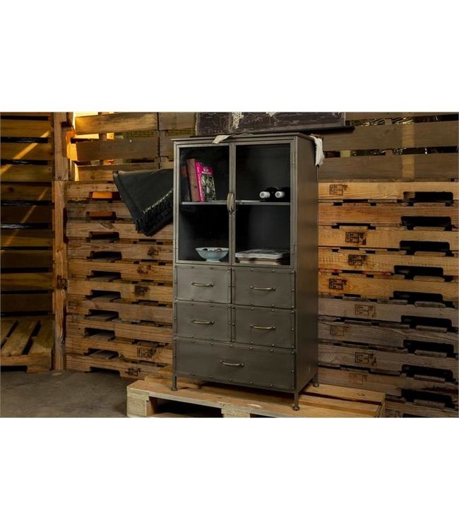 Rootsmann Industrielle vitrine 2.0 | Grau