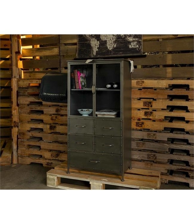 Rootsmann Industrielle vitrine 2.0 | Grau