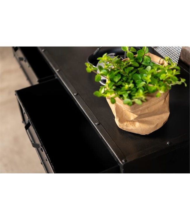 Rootsmann Flurschrank Metall 2.0 | Schwarz