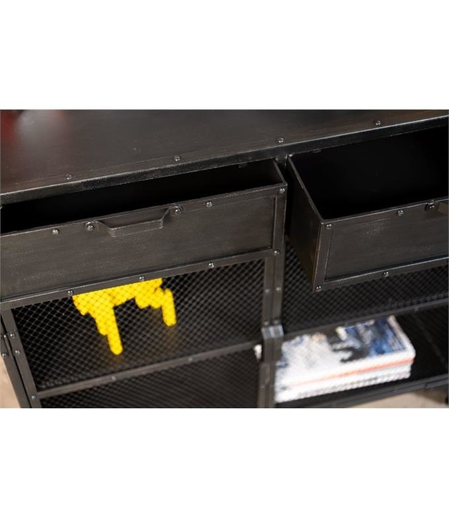 Rootsmann Flurschrank Metall 2.0 | Schwarz