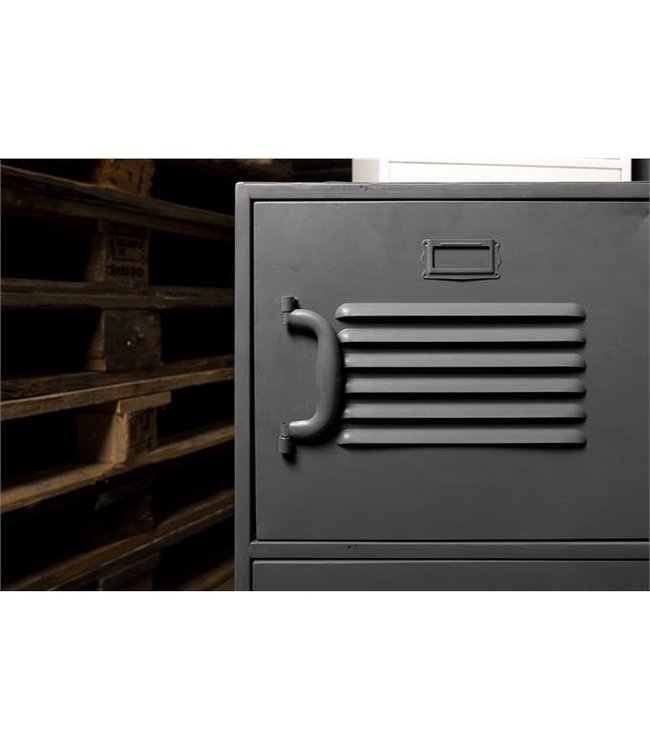 Rootsmann Schließfachschrank Bulky 1. Tür | Grau