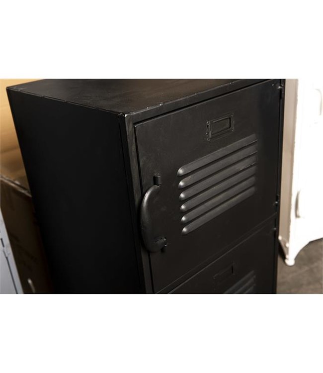 Rootsmann Schließfachschrank Bulky 1. Tür | Schwarz