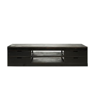 Rootsmann Rootsmann TV-Schrank robust industriell 2.0 | Schwarz