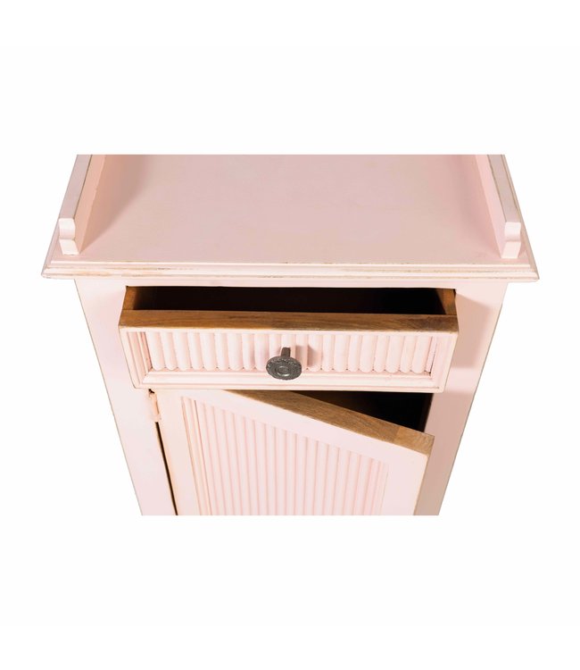 Rootsmann Rootsmann kleiner Vitrinenschrank | Rosa